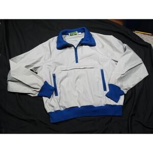 True Vintage 70s/80s LL Bean Jacket Men's Size L Made in USA, Classic Blue Grey
